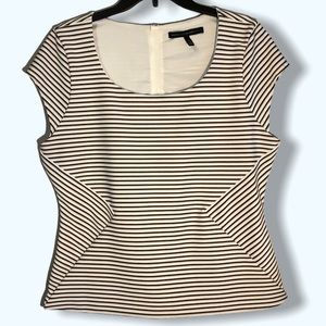 White House Black Market - Striped Top - Sz 12